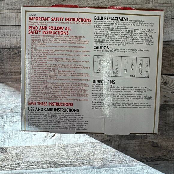 Celebrate the Season 300 Holiday Christmas Multi Color String Lights - Picture 3 of 3